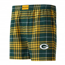 Трусы Green Bay Packers Concepts Sport Concord Flannel - Green/Gold