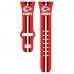 Ремешок для часов Kansas City Chiefs Silicone Apple Watch