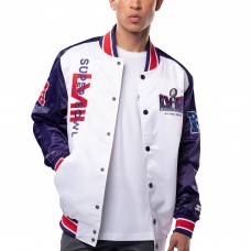 Куртка на кнопках Super Bowl LVIII Starter Varsity - White