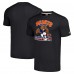 Футболка Chicago Bears Homage Unisex Monsters of the Gridiron Halloween Tri-Blend - Charcoal