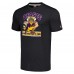 Футболка Minnesota Vikings Homage Unisex Monsters of the Gridiron Halloween Tri-Blend - Charcoal