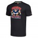 Футболка New York Giants Homage Unisex Monsters of the Gridiron Halloween Tri-Blend - Charcoal