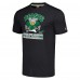 Футболка Philadelphia Eagles Homage Unisex Monsters of the Gridiron Halloween Tri-Blend - Charcoal