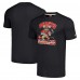 Футболка San Francisco 49ers Homage Unisex Monsters of the Gridiron Halloween Tri-Blend - Charcoal