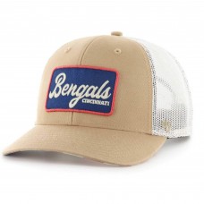 Бейсболка Cincinnati Bengals 47 Glory Daze Hitch Trucker - Tan/White