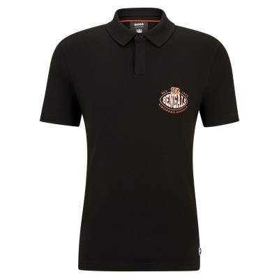 Поло Cincinnati Bengals BOSS X NFL - Black