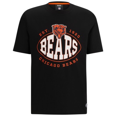 Футболка Chicago Bears BOSS X NFL Trap - Black