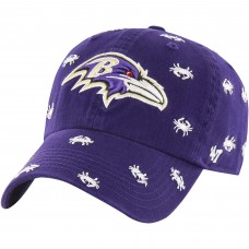 Бейсболка Unisex Baltimore Ravens 47 Purple Confetti Clean Up