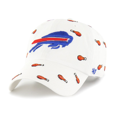 Бейсболка Unisex Buffalo Bills 47 White Confetti Clean Up