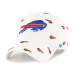 Бейсболка Unisex Buffalo Bills 47 White Confetti Clean Up