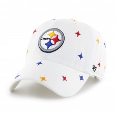 Бейсболка Unisex Pittsburgh Steelers 47 White Confetti Clean Up