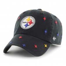 Бейсболка Unisex Pittsburgh Steelers 47 Black Confetti Clean Up Бейсболка Unisex Pittsburgh Steelers 47 Black Confetti Clean Up
