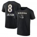 Футболка Lamar Jackson Baltimore Ravens Team Wordmark Name & Number - Black Футболка Lamar Jackson Baltimore Ravens Team Wordmark Name & Number - Black
