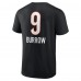 Футболка Joe Burrow Cincinnati Bengals Team Wordmark Name & Number - Black