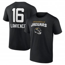 Футболка Trevor Lawrence Jacksonville Jaguars Team Wordmark Name & Number - Black
