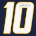 Justin Herbert Los Angeles Chargers Autographed Fanatics Authentic Navy Nike Limited Jersey