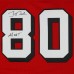 Jerry Rice San Francisco 49ers Autographed Fanatics Authentic Red Mitchell & Ness Authentic Jersey with GOAT Inscription
