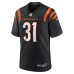 Джерси Cincinnati Bengals Ickey Woods Nike Black Retired Game