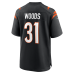 Джерси Cincinnati Bengals Ickey Woods Nike Black Retired Game