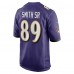 Игровая джерси Steve Smith Sr. Baltimore Ravens Nike Retired Player Game - Purple