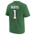 Дошкольникам Philadelphia Eagles Jalen Hurts Nike Kelly Green Player Name & Number T-Shirt