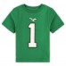 Toddler Philadelphia Eagles Jalen Hurts Nike Kelly Green Player Name & Number T-Shirt