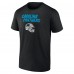 Футболка Bryce Young Carolina Panthers Team Wordmark Name & Number - Black