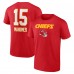 Футболка Patrick Mahomes Kansas City Chiefs Team Wordmark Name & Number - Red