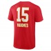Футболка Patrick Mahomes Kansas City Chiefs Team Wordmark Name & Number - Red