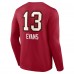 Футболка с длинным рукавом Mike Evans Tampa Bay Buccaneers Team Wordmark Name & Number - Red