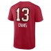 Футболка Mike Evans Tampa Bay Buccaneers Team Wordmark Name & Number - Red