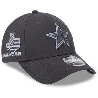 Бейсболка Dallas Cowboys New Era 2024 NFL Draft 9FORTY - Graphite