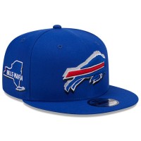 Бейсболка Buffalo Bills New Era 2024 NFL Draft 9FIFTY - Royal