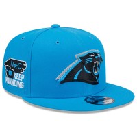 Бейсболка Carolina Panthers New Era 2024 NFL Draft 9FIFTY - Blue
