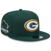 Бейсболка Green Bay Packers New Era 2024 NFL Draft 9FIFTY - Green