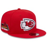Бейсболка Kansas City Chiefs New Era 2024 NFL Draft 9FIFTY - Red