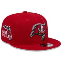 Бейсболка Tampa Bay Buccaneers New Era 2024 NFL Draft 9FIFTY - Red