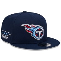 Бейсболка Tennessee Titans New Era 2024 NFL Draft 9FIFTY - Navy