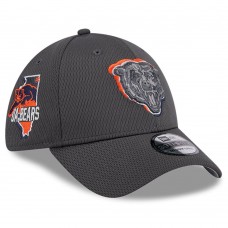 Бейсболка Chicago Bears New Era 2024 NFL Draft 39THIRTY - Graphite