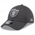 Бейсболка Las Vegas Raiders New Era 2024 NFL Draft 39THIRTY - Graphite