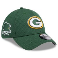 Бейсболка Green Bay Packers New Era 2024 NFL Draft 39THIRTY - Green