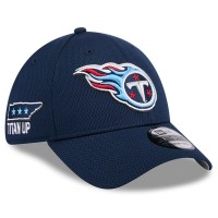 Бейсболка Tennessee Titans New Era 2024 NFL Draft 39THIRTY - Navy