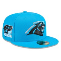 Бейсболка Carolina Panthers New Era 2024 NFL Draft 59FIFTY - Blue