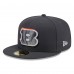 Бейсболка Cincinnati Bengals New Era Official 2024 NFL Draft On Stage 59FIFTY - Graphite