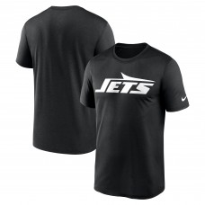 New York Jets Nike Black Primetime Legend Logo Performance T-Shirt New York Jets Nike Black Primetime Legend Logo Performance T-Shirt