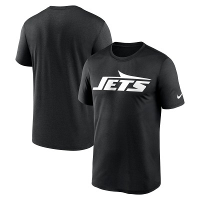 New York Jets Nike Black Primetime Legend Logo Performance T-Shirt