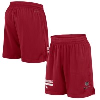 Arizona Cardinals Nike Cardinal 2024 Sideline Performance Mesh Shorts