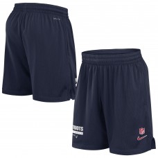 Шорты New England Patriots Nike 2024 Sideline Performance Mesh - Navy