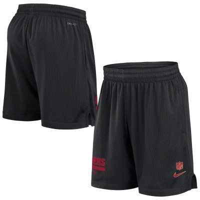 Шорты San Francisco 49ers Nike 2024 Sideline Performance Mesh - Black