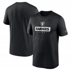 Футболка Las Vegas Raiders Nike Sideline Legend Performance - Black Футболка Las Vegas Raiders Nike Sideline Legend Performance - Black
